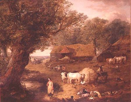 The Farmyard à John Frederick Pasmore
