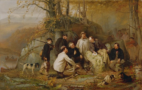 Claiming the Shot: After the Hunt in the Adirondacks à John George Brown