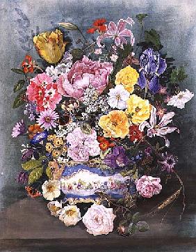 Flowers in a Sevres Jardiniere 