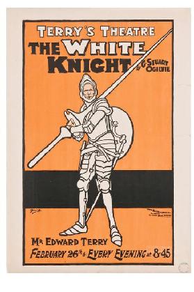 Terrys Theatre. The White knight by G. Stuart Ogilvie