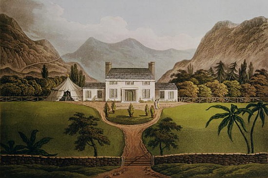 \\Bonaparte''s Mal-Maison at St. Helena\\\, 1821\\"" à John Hassell