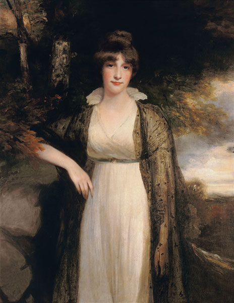 Portrait of Eleanor Agnes Daughter of the 1st Lord Auckland à John Hoppner