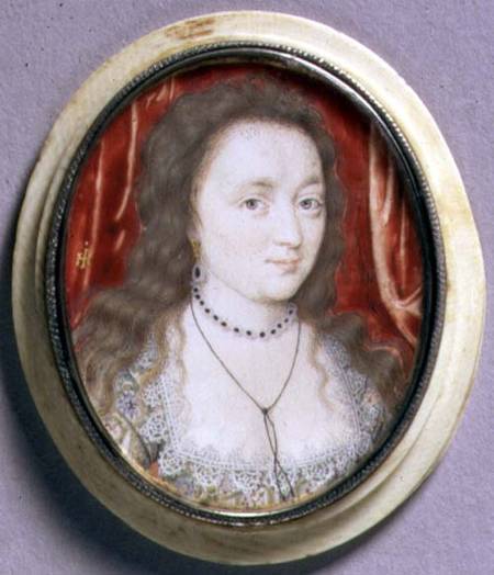 Portrait Miniature of Lady Cecilia Neville à John Hoskins