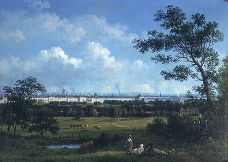 A View of Regent's Park and the Colosseum from Primrose Hill à John Knox