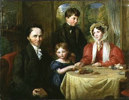 W.A. Garrett and Family à John Linnell