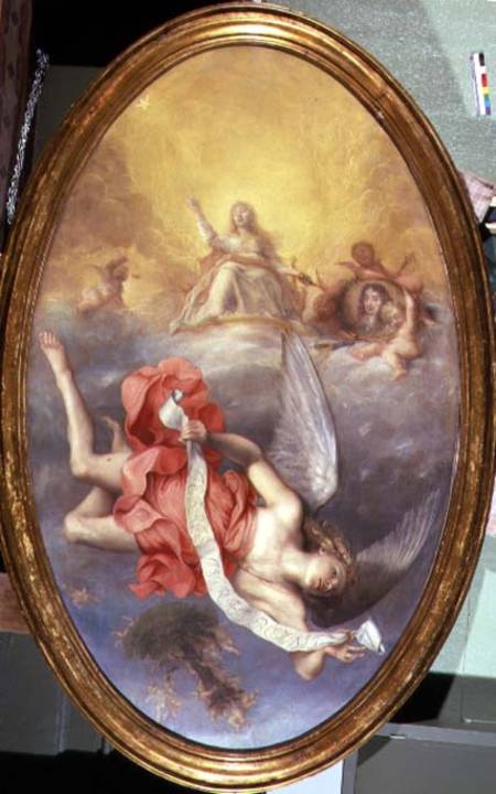 Astraea returns to Earth, panel from the Whitehall Ceiling à John Michael Wright