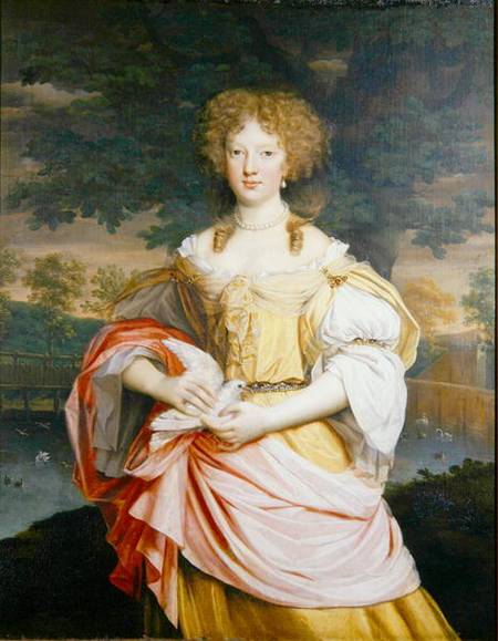 Portrait of Mary Wilbraham (1661-1737) à John Michael Wright