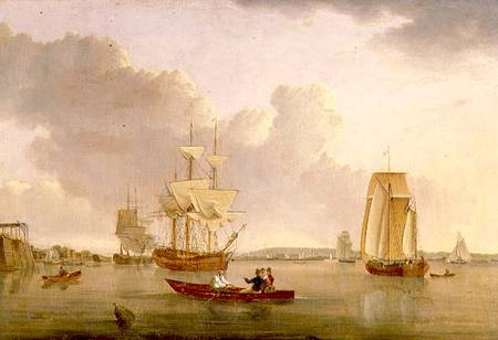 Deptford on Thames with a Distant View of Greenwich à John of Hull Ward