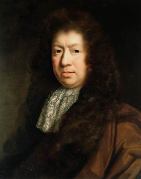 Portrait of Samuel Pepys (oil on canvas)