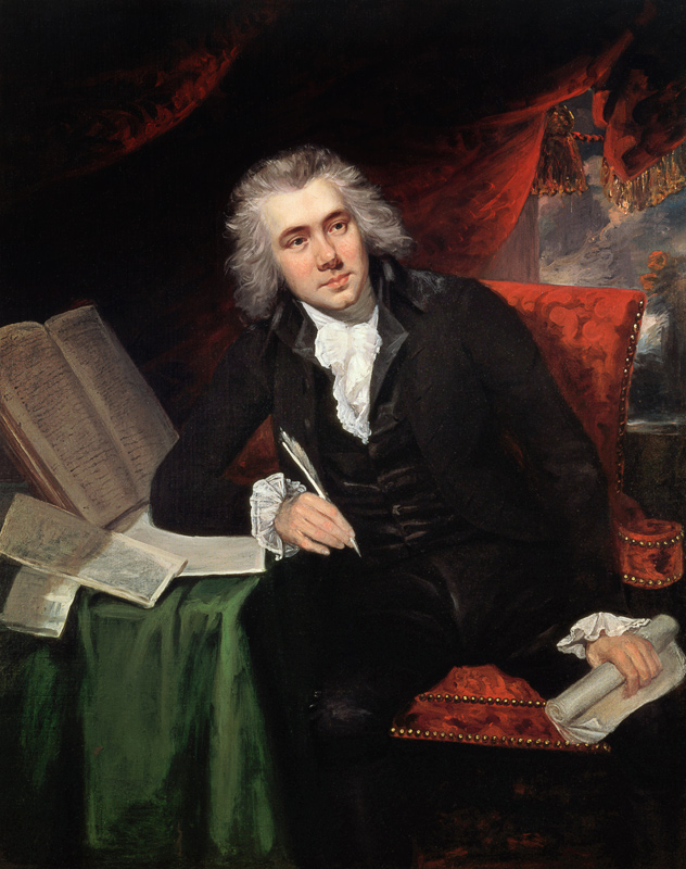 Portrait of William Wilberforce (1759-1833) à John Rising