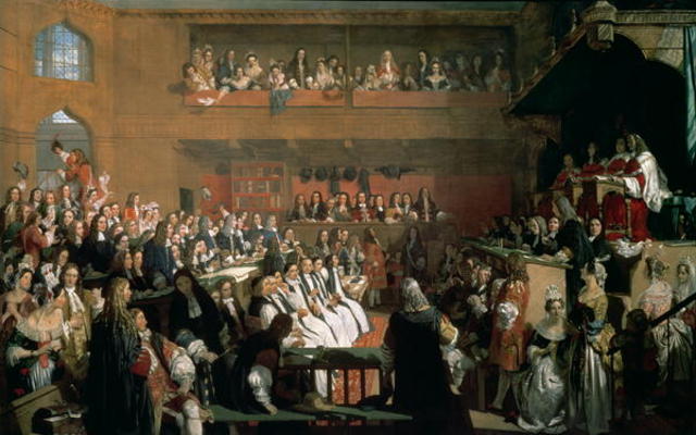 The Trial of the Seven Bishops in the House of Commons during the Reign of James II à John Rogers Herbert