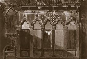 Arabian Windows, In Campo Santa Maria Mater Domini, from 'Examples of the Architecture of Venice' by