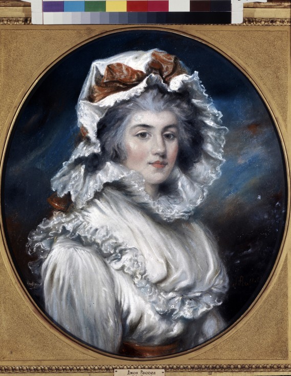 Portrait of a Girl in a Bonnet à John Russell