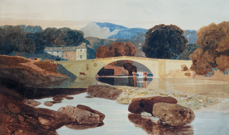 Greta Bridge, Yorkshire à John Sell Cotman