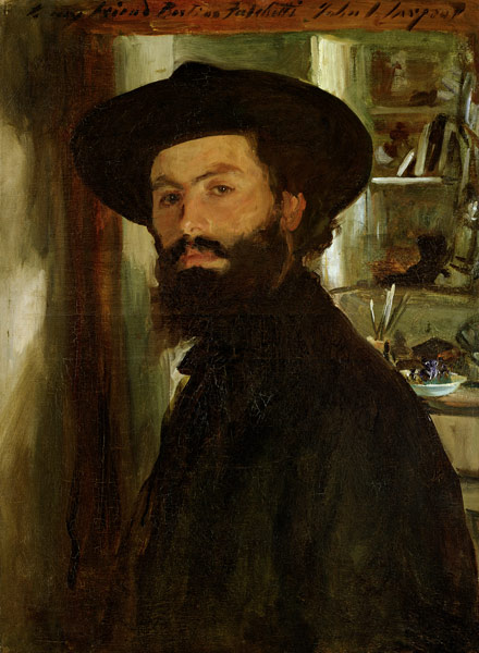 Portrait of the Artist Alberto Falchetti (1878-1951) à John Singer Sargent