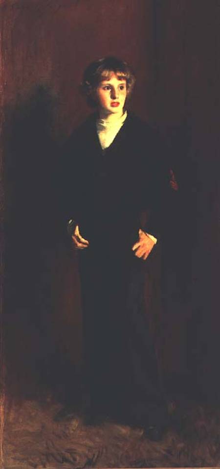 The late Major E.C. Harrison as a boy à John Singer Sargent