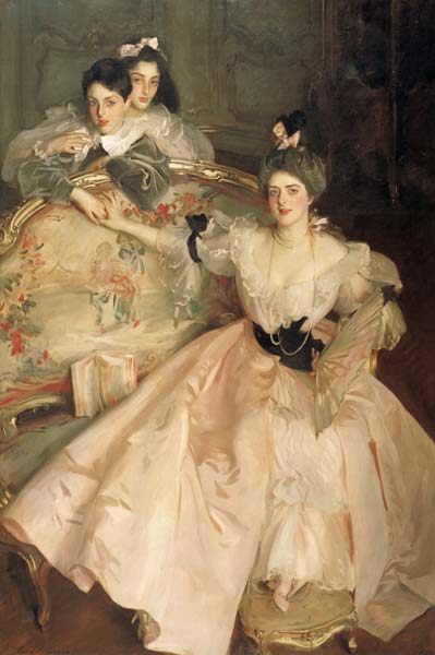 Mrs. Carl Meyer, later Lady Meyer, and her two Children à John Singer Sargent