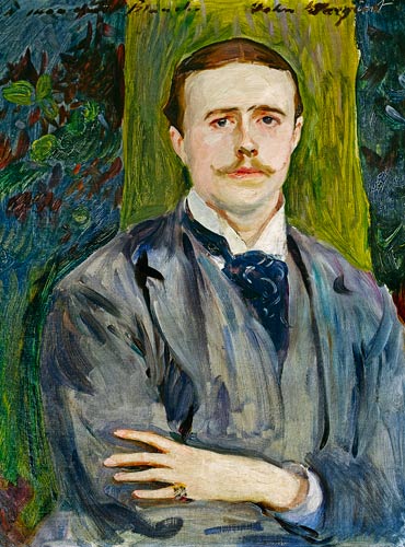 Portrait of Jacques-Emile Blanche (1861-1942) à John Singer Sargent