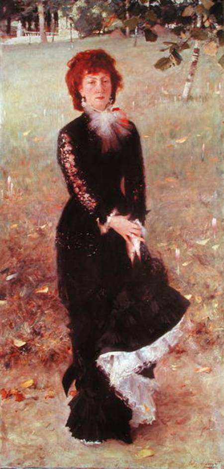 Portrait of Madame Edouard Pailleron à John Singer Sargent