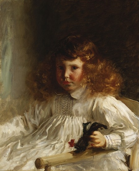 Portrait of Leroy King as a Young Boy à John Singer Sargent