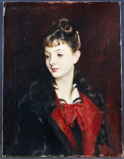 Portrait of Mademoiselle Suzanne Poirson à John Singer Sargent