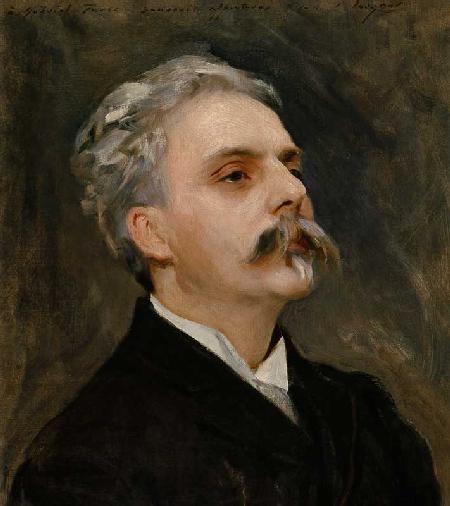 Portrait of Gabriel Faure (1845-1924)