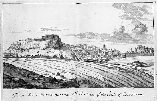 The Southside of the Castle of Edinburgh, from ''Theatrum Scotiae'' John Slezer à John Slezer