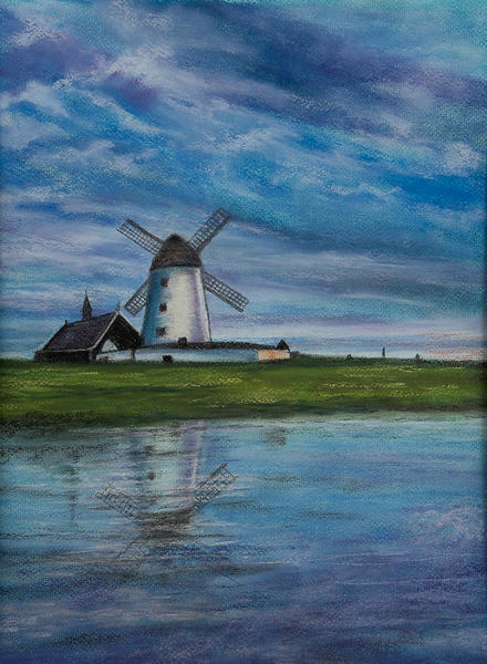 Windmill..Holland à Margo Starkey