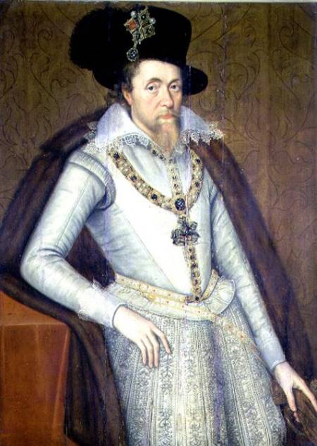 James I (1603-25) and VI of Scotland (1567-1625) à John le Jeune Decritz