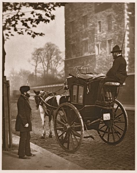 London Cabmen, from ''Street Life in London'', 1877-78 (woodburytype)  à John Thomson
