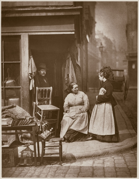 Old Furniture, from ''Street Life in London'', 1877-78 (woodburytype)  à John Thomson