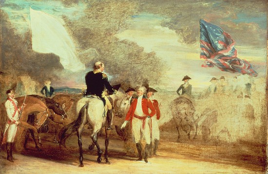 The Surrender of Cornwallis at Yorktown à John Trumbull