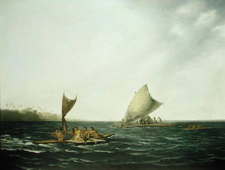 Tonga Canoes à John Webber