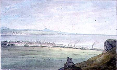 Leith, with Kirkaldy on the coast of Fifeshire à John White Abbott
