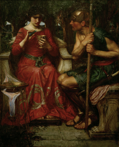 J.W.Waterhouse / Jason and Medea / 1907 à John William Waterhouse