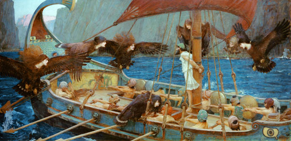 Waterhouse / Ulysses and the Sirens à John William Waterhouse