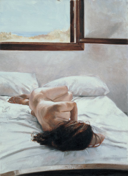 Sea Light on Your Body (oil on canvas)  à John  Worthington