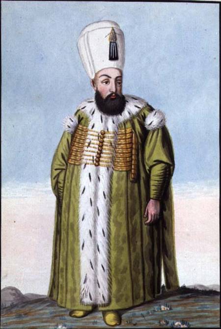 Amurath (Murad) III (1546-95) Sultan 1574-95, from 'A Series of Portraits of the Emperors of Turkey' à John Young