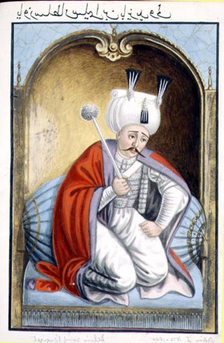Selim I (1466-1520) called 'Yavuz', the Grim, Sultan 1512-20, from 'A Series of Portraits of the Emp à John Young