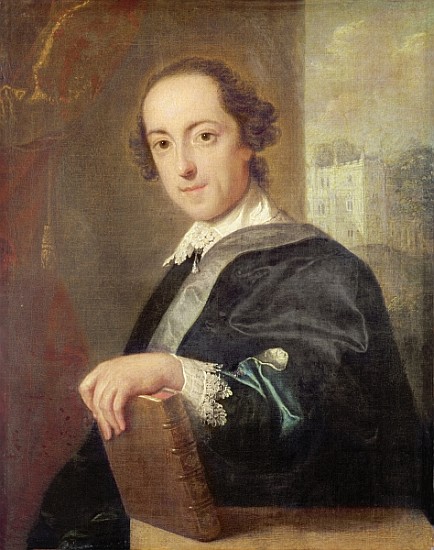 Portrait of Horatio Walpole, 4th Earl of Oxford à John Giles Eckhardt