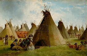 Prairie Indian Encampment