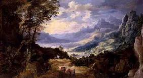 Landscape with Travellers