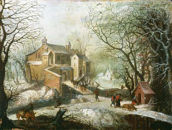 Winter Landscape à Joos de Momper