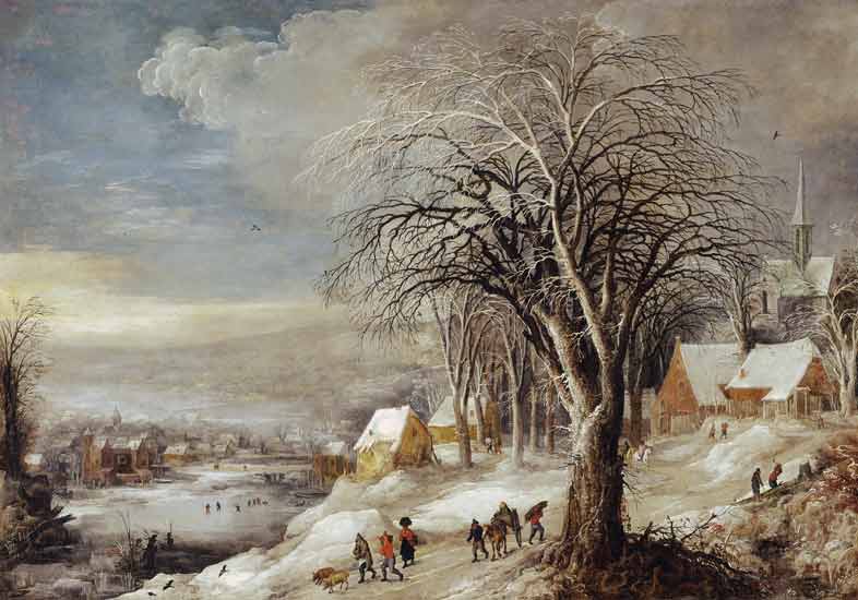 Winter Landscape à Joos de Momper
