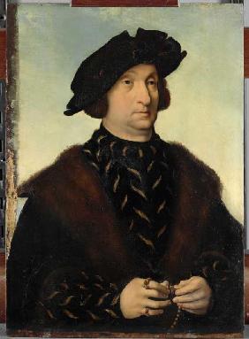 Bildnis eines Mannes mit Barett und Schaube