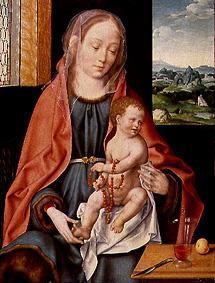 Marie avec l'enfant. à Joos van Cleve