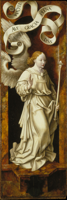 Angel of the Annunciation à Joos van Cleve
