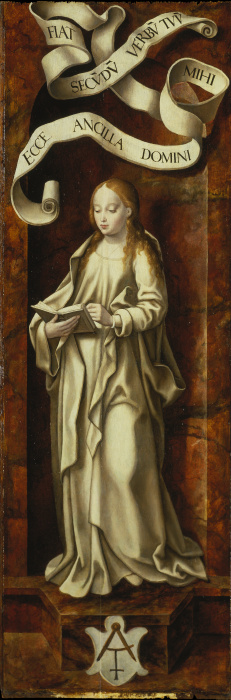 Virgin of the Annunciation à Joos van Cleve