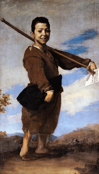 Le pied faire des grumeaux. à José (ou Jusepe) de Ribera
