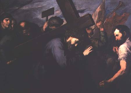 Christ Carrying the Cross à José (ou Jusepe) de Ribera